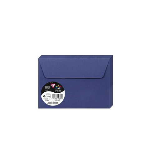 [5646C] SOBRE CLAIREFONTAINE 114x162 AZUL P/20