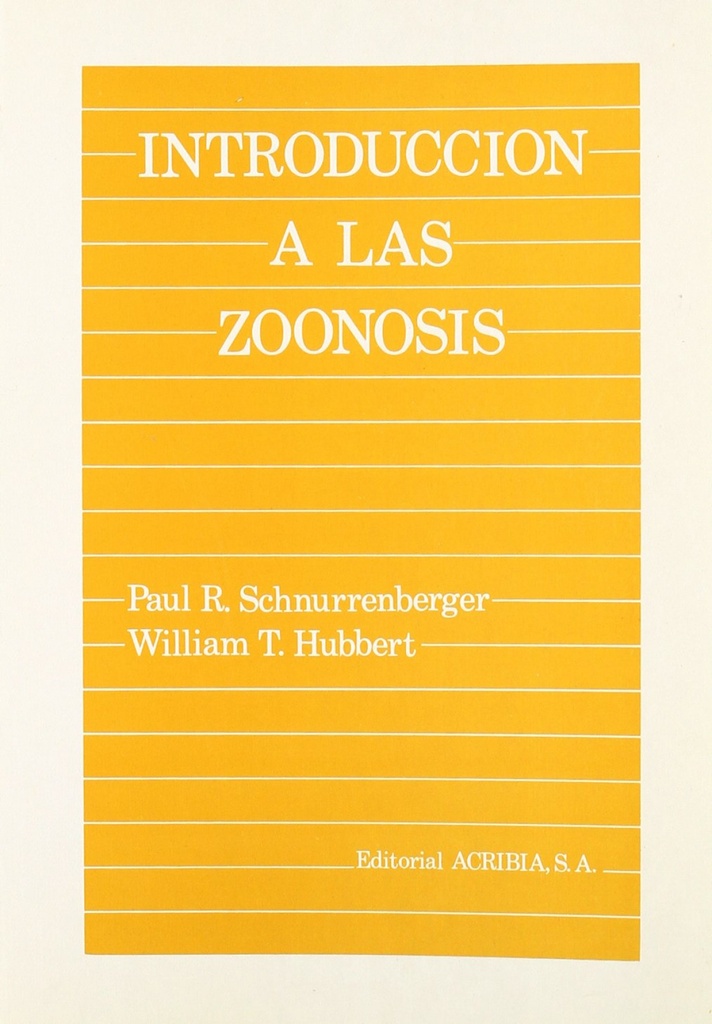 INTRODUCCIÓN A LAS ZOONOSIS