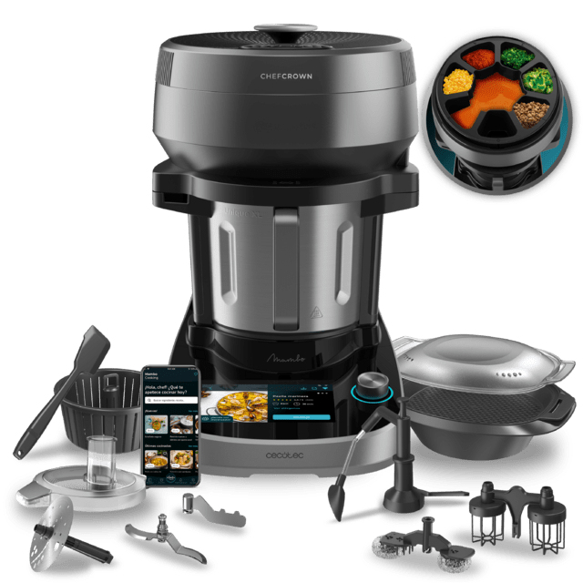 Mambo CooKing Unique 2200 W 4,5 L Negro