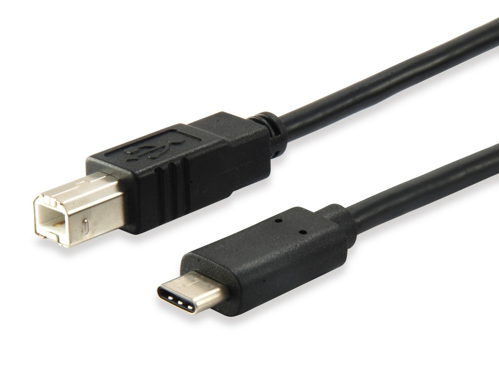 [12888207] Cable USB 2.0 C a B, M/M, 1,0m