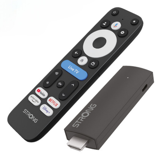 [LEAP UNA +] LEAP UNA + adaptador Smart TV HDMI Full HD Android Negro