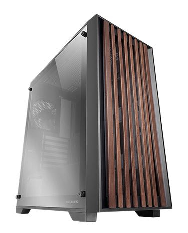 MC-WOODC Midi Tower Negro
