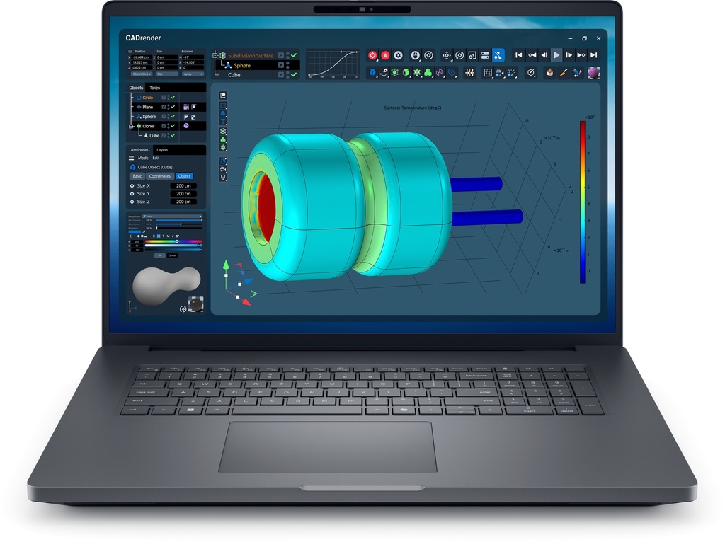 Pro Max 18 Plus MB18250 Intel Core Ultra 7 265HX Estación de trabajo móvil 45,7 cm (18") Quad HD+ 32 GB DDR5-SDRAM 1 TB SSD NVIDIA RTX PRO 2000 Blackwell Wi-Fi 7 (802.11be) Windows 11 Pro Español Negro