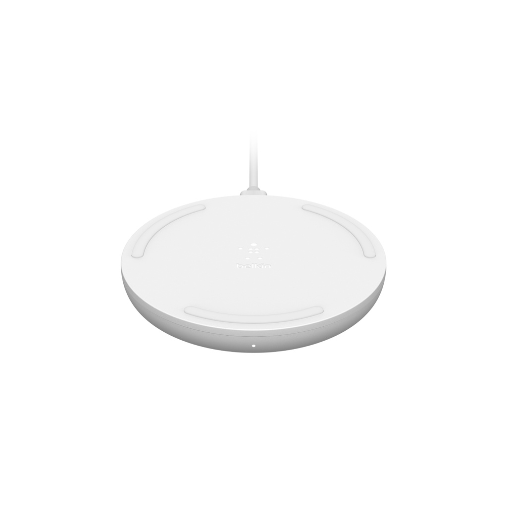 WIA001BTWH cargador de dispositivo móvil Teléfono Blanco Corriente alterna Cargador inalámbrico Carga rápida Auto