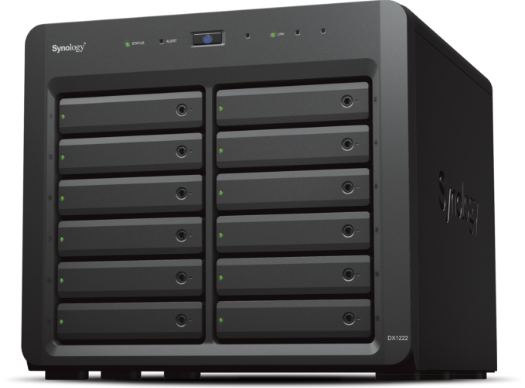 DX1222 caja para disco duro externo Carcasa de disco duro/SSD Negro 2.5/3.5"