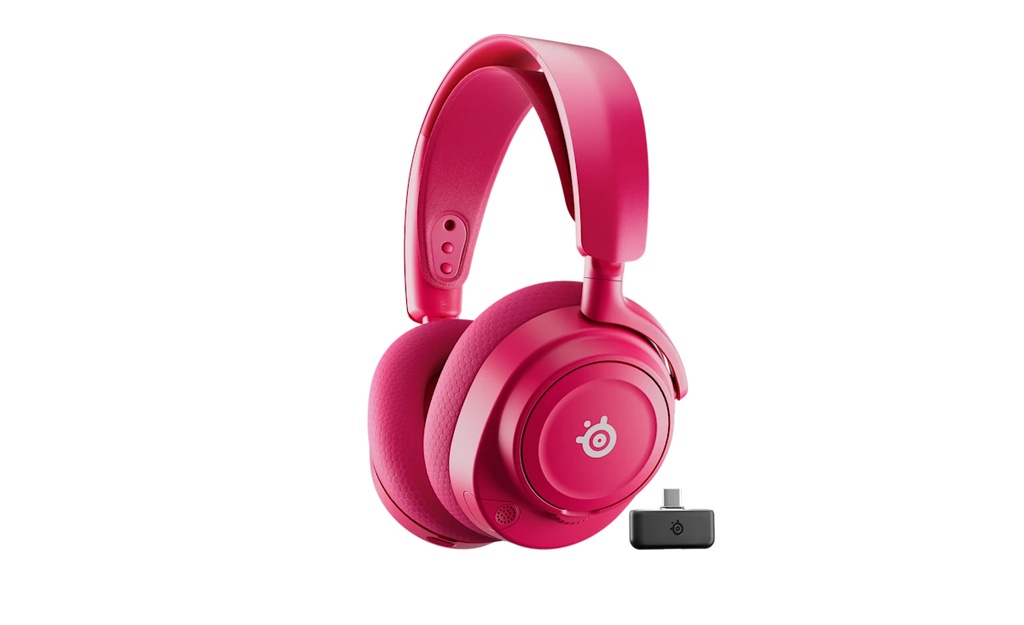 [61746] Arctis Nova 7P Wireless Gen 2 Auriculares Inalámbrico y alámbrico Diadema Juego USB Tipo C Bluetooth Magenta