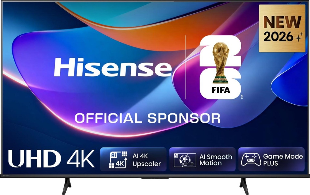 50A6S 127 cm (50") 4K Ultra HD Smart TV Wifi Negro