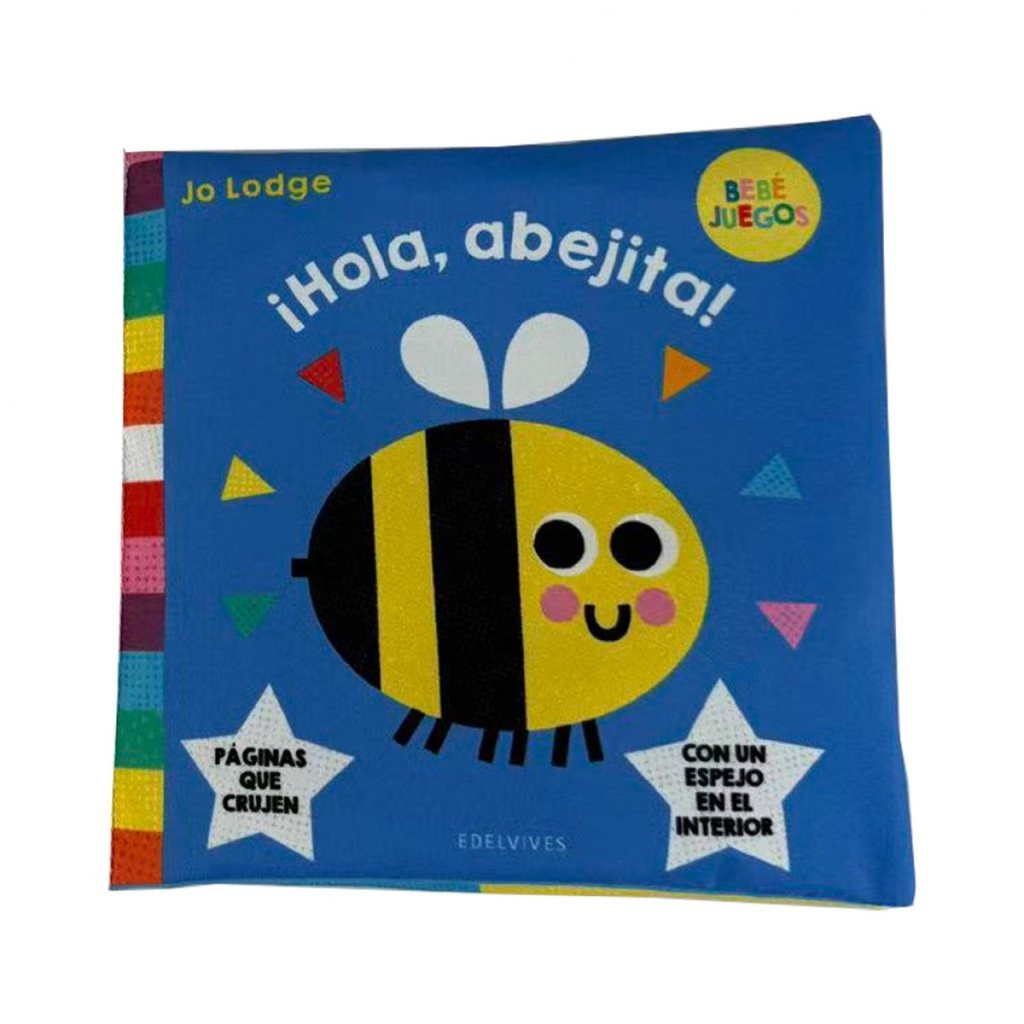íHola, abejita! - LIBRO DE TELA / POLYBAG CON CARTELA