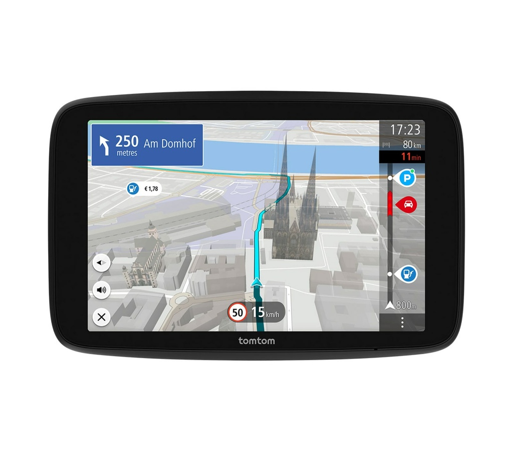 [1YE7.002.100] GO navegador Portátil/Fijo 17,8 cm (7") Pantalla táctil Negro