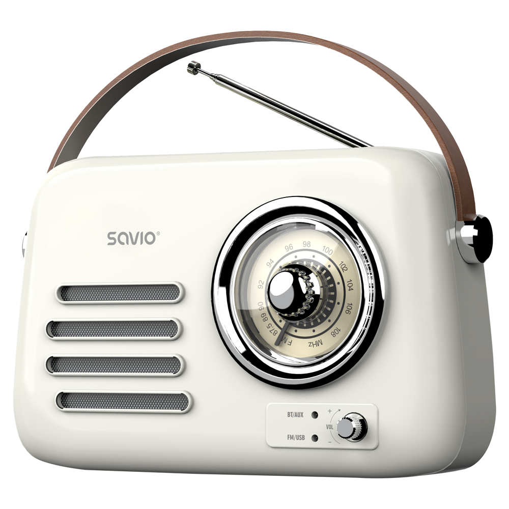 [RS-02] RS-02 radio Portátil Analógica Blanco