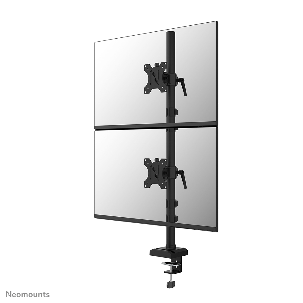 DS60-600BL2V Brazo de monitor doble 10-32