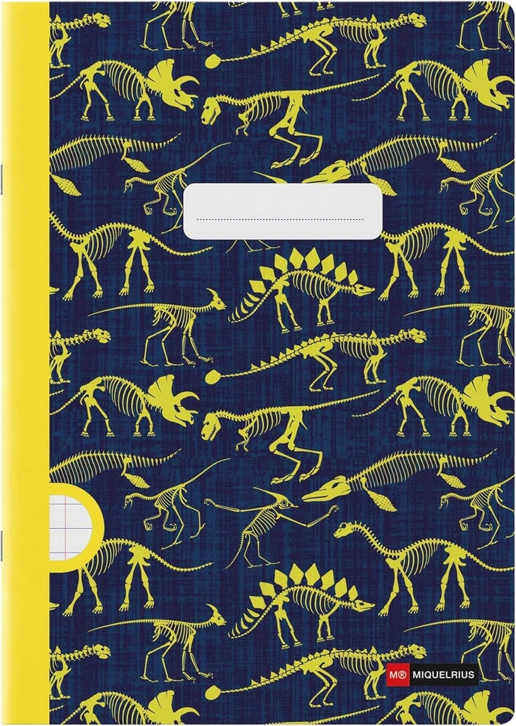 CUADERNO GRAPA A4 48H HOR 90G MINI FOSSIL 210x297mm