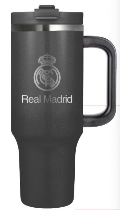 VASO CON ASA TERMICO REAL MADRID