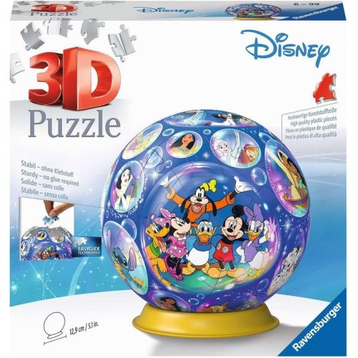 PUZZLE 3D PUZZLE BALL 72 PIEZAS DISNEY