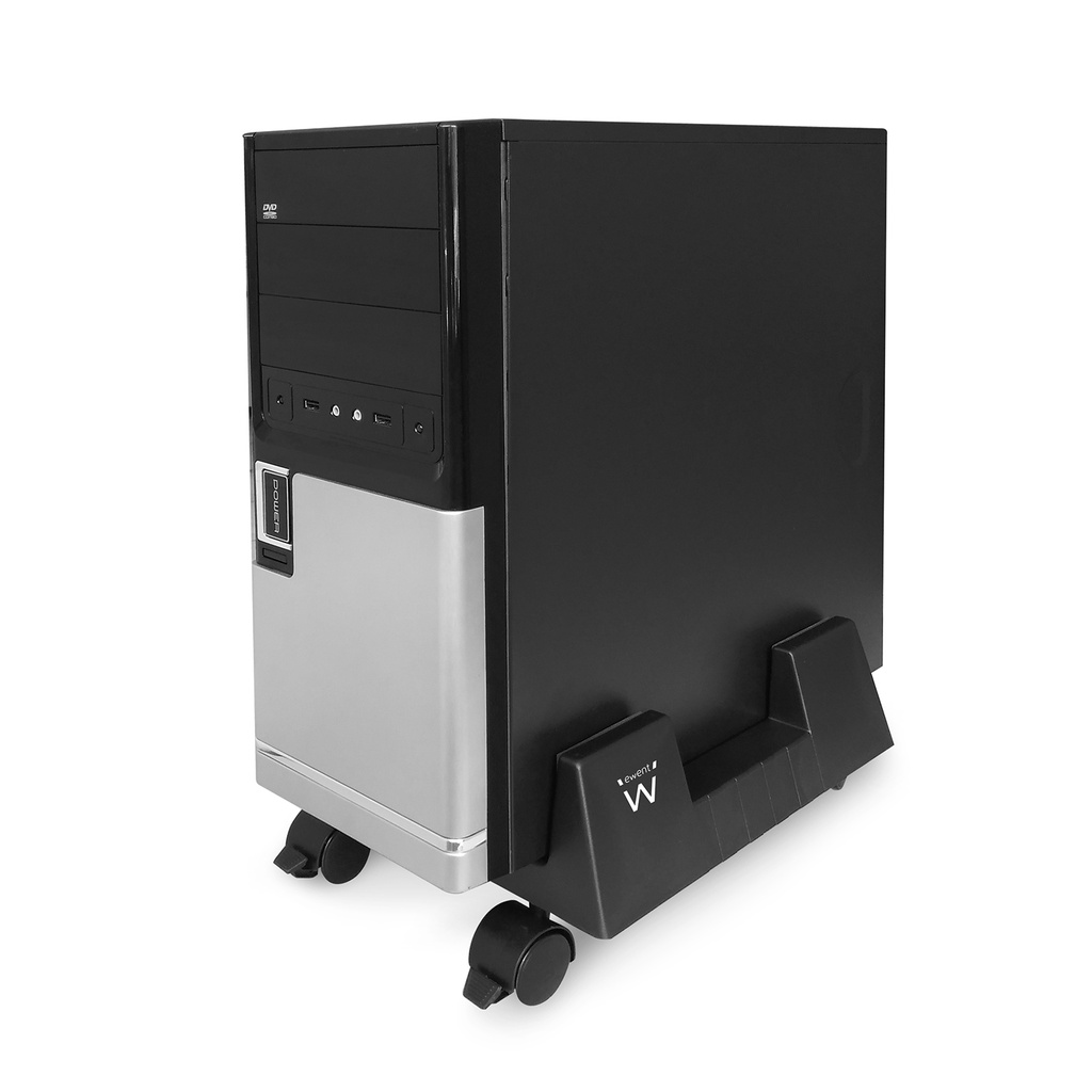 [EW1290] EW1290 soporte de CPU Cart CPU holder Negro
