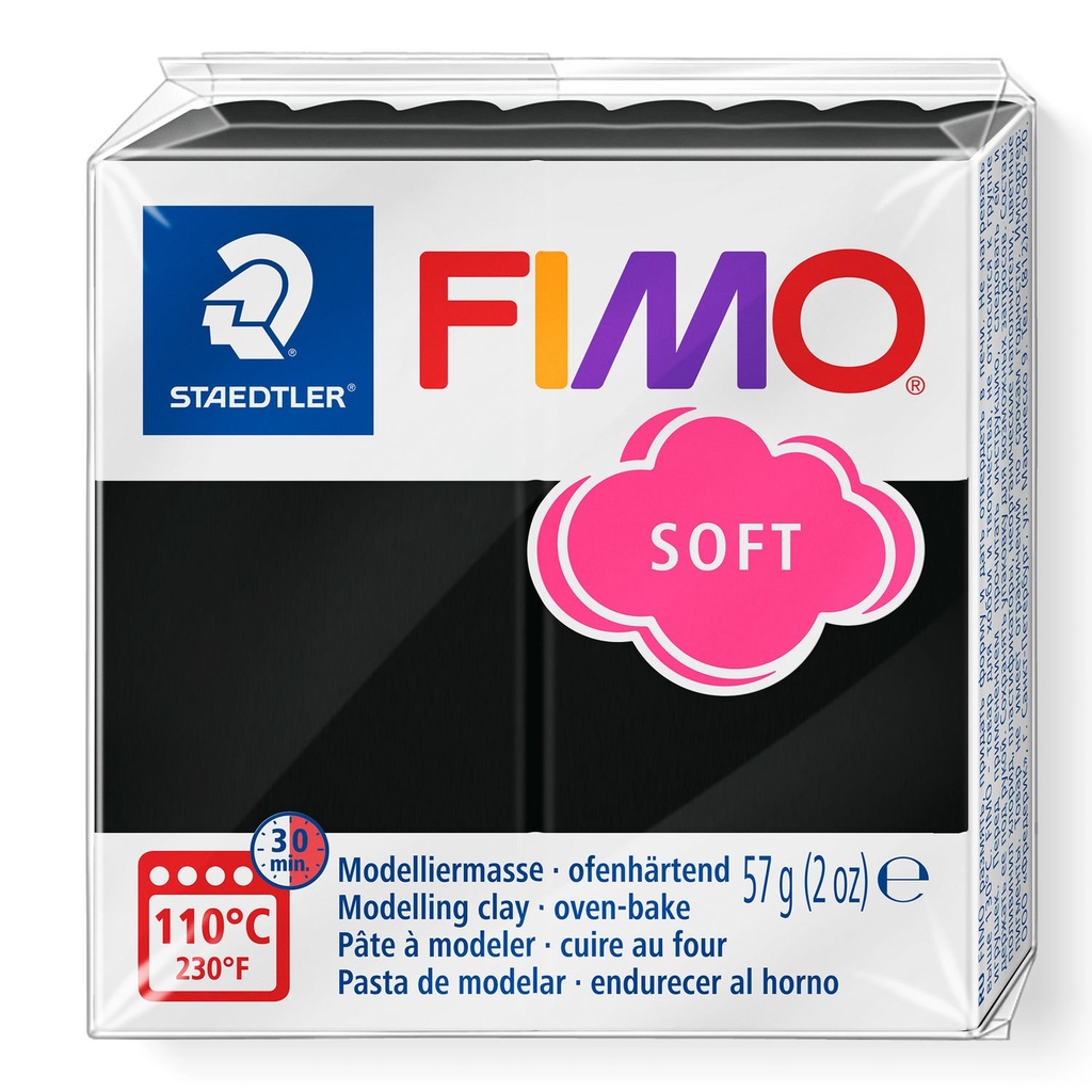 [8020-9] FIMO 8020 Pasta de modelar 57 g Negro 1 pieza(s)