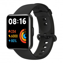 Redmi Watch 2 Lite 3,94 cm (1.55") TFT 41 mm Digital 320 x 360 Pixeles Pantalla táctil Negro GPS (satélite)