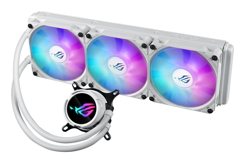 ROG Strix LC III 360 ARGB White Edition Procesador Kit de refrigeración líquida 12 cm Blanco