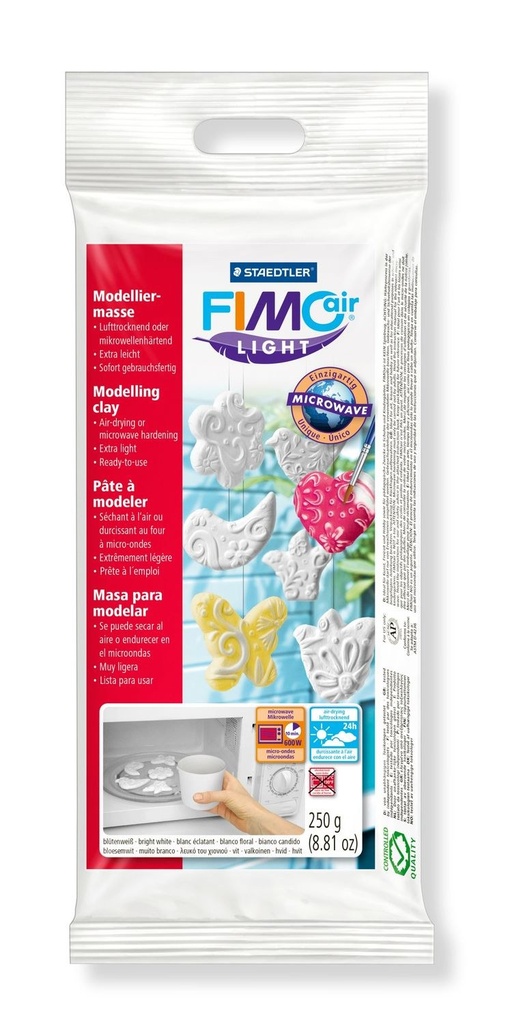 [8131-0] FIMO air light 8131 Pasta de modelar 250 g Blanco 1 pieza(s)