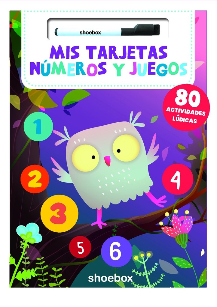 Mis tarjetas - Números y juegos (40 tarjetas+rotulador)