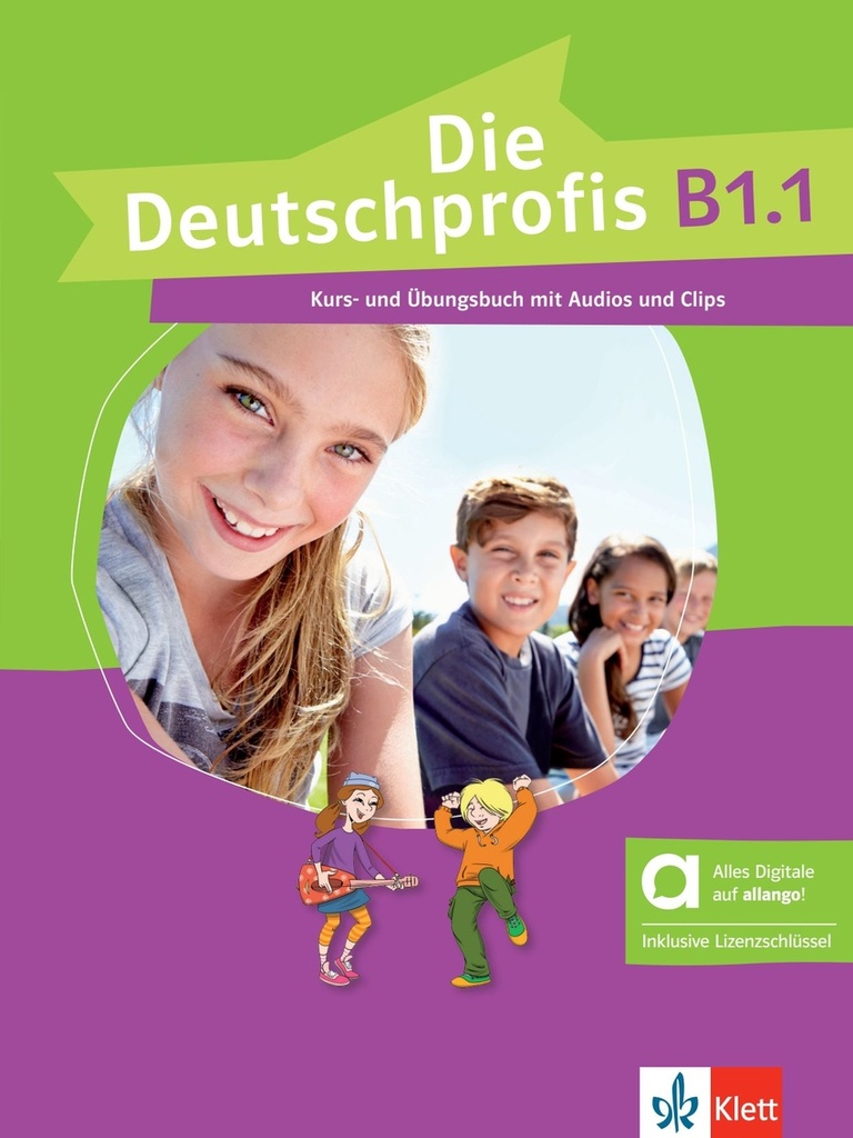 Die Deutschprofis B1.1 libro del alumno y de ejercicios - edición híbrida allango