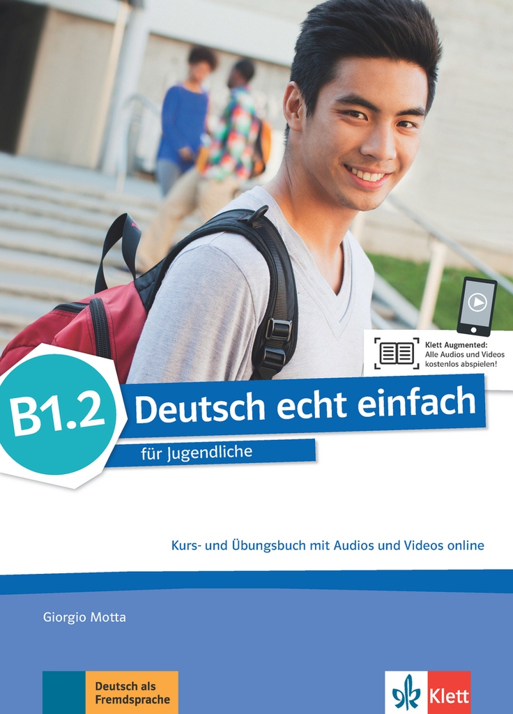 deutsch echt einfach! b1.2, libro del alumno y ejercicios con audio online