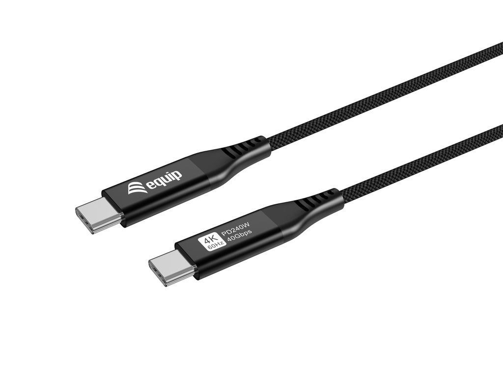 [128389] 128389 cable USB USB4 Gen 3x2 1,2 m USB C 240 W Negro
