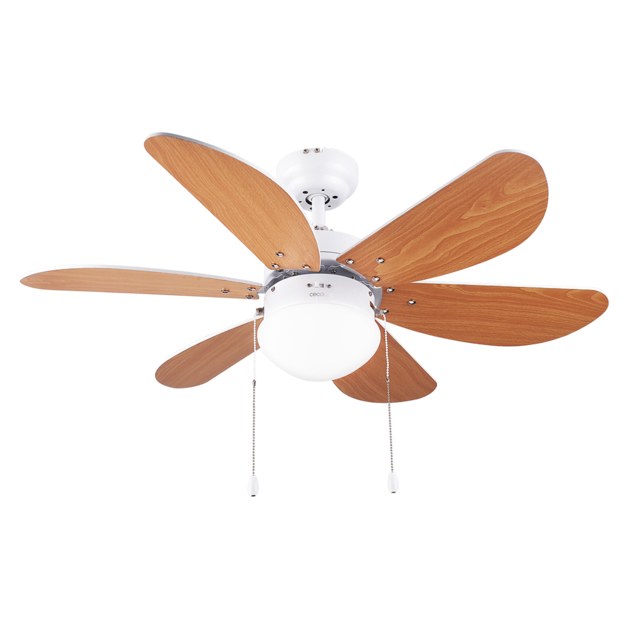 [05939] 05939 ventilador Blanco, Madera