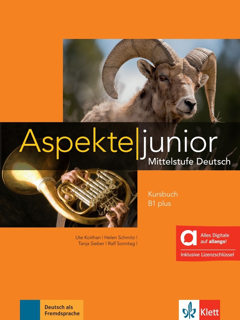 Aspekte junior B1+, edición híbrida allango - Libro del alumno