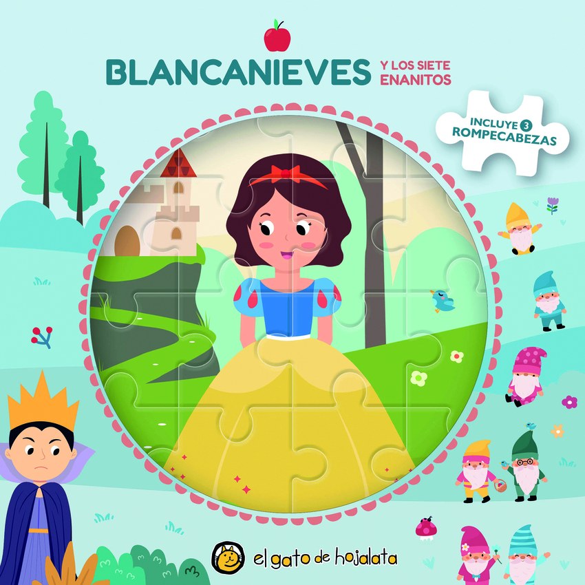 Blancanieves (Libro + 3 puzles) ('Clásicos para armar')