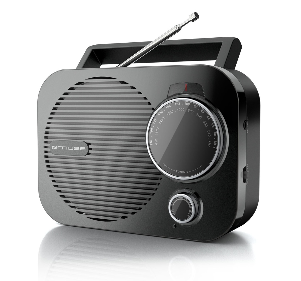 [M-050 R] M-050 R radio Personal Analógica Negro