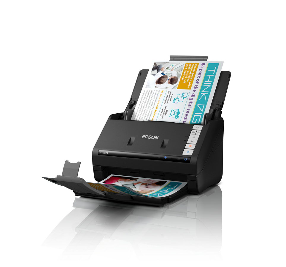 [B11B287401] WorkForce ES-550W Escáner con alimentador automático de documentos (ADF) 600 x 600 DPI A4 Negro
