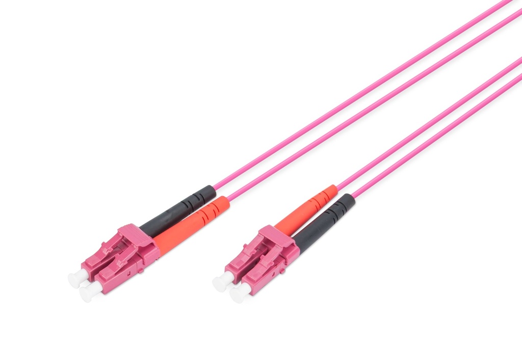 [DK-2533-01-4] Cable de conexión multimode de fibra óptica, OM4, LC/LC