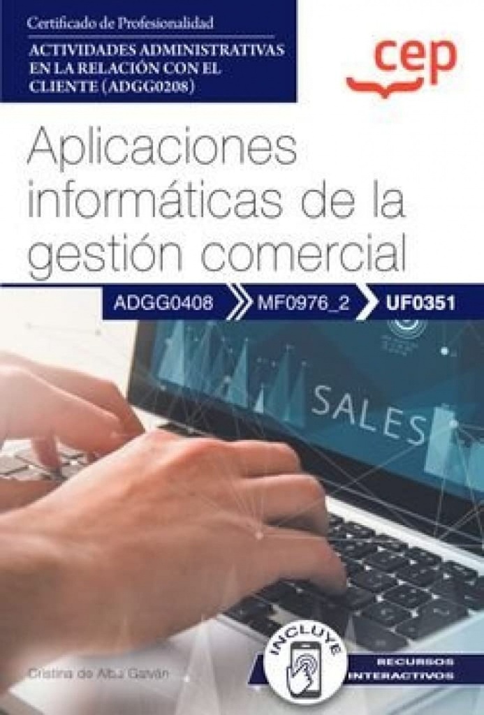APLICACIONES INFORMATICAS DE LA GESTION COMERCIAL ACTIVIDADES ADMINIST