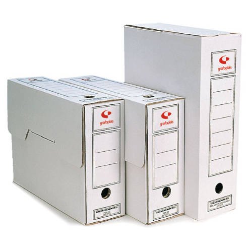 [70907900] ARCHIVO DEFINITIVO FOLIO PROLONGADO BLANCO  275X390X115 GRAFOPLAS 70907900