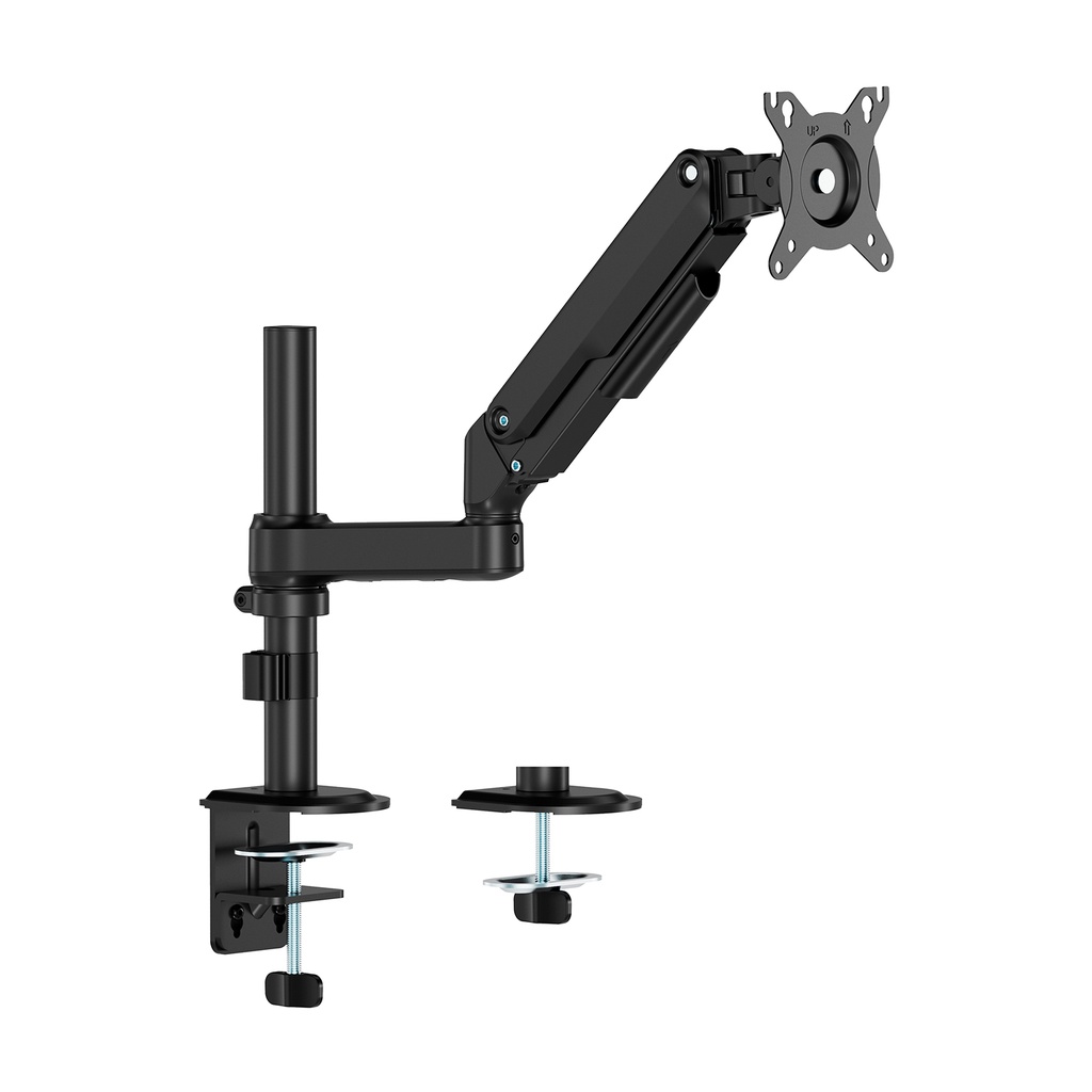[DT32TSR-449] Soporte de Mesa Eco Contrapeso Giratorio e Inclinable para Monitor/TV 9kg (3 Pivotes, 1 Brazo) de 17-32, Negro
