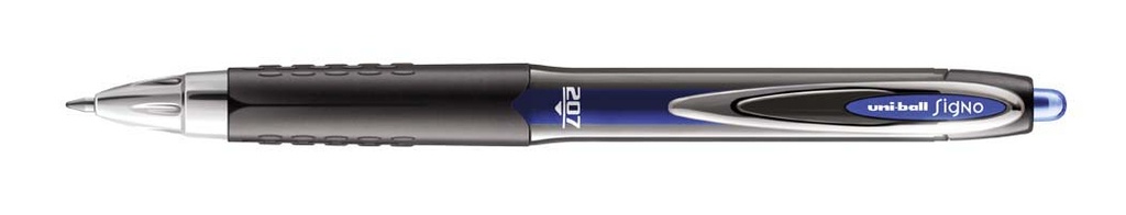 Signo UMN-207 Bolígrafo retráctil con clip Azul 12 pieza(s)