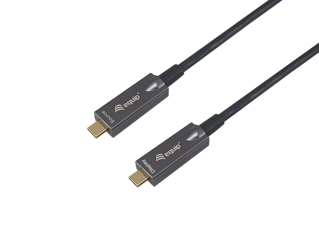 [119463] 119463 Cable óptico activo USB-C a C, M/M, 15m, PD 60W, 4K/60Hz, 10Gbps, Vídeo+Datos+PD