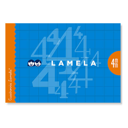 [06AP04] LIBRETA CUBIERTA BASICA 4º APAISADO RAYADO 4 MM 30 HOJAS APAISADA LAMELA 06AP04