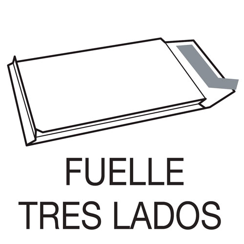 CAJA 250 BOLSAS DIN C4 (229X324) BOLSA FUELLE 229X324X30 KRAFT 120 GRS. FUELLE 3 LADOS - AUTOSAM TIRA SILICONA SAM 149015