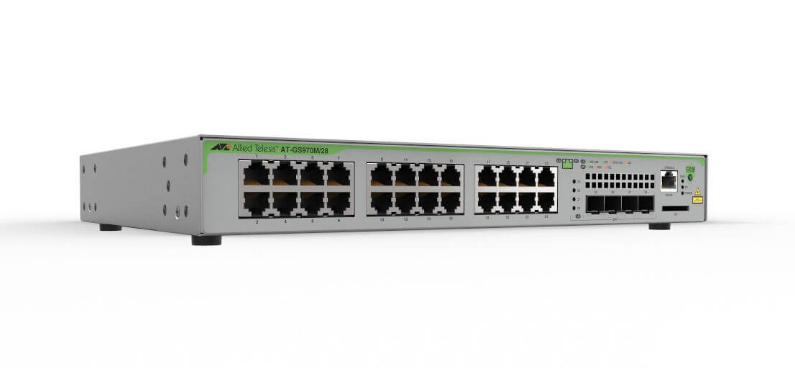 [990-005797-50] AT-GS970M/18PS-50 Gestionado L3 Gigabit Ethernet (10/100/1000) 1U Gris
