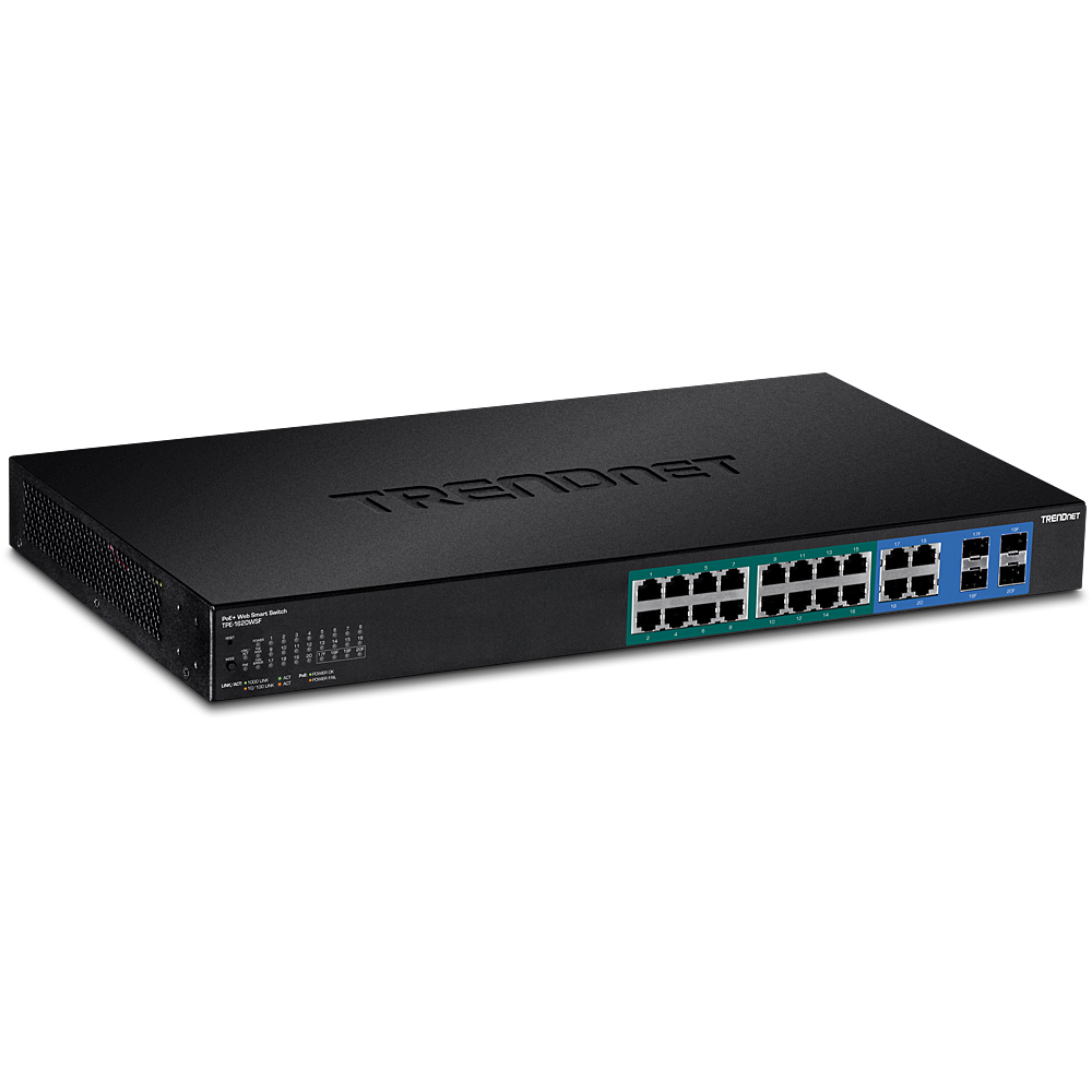 [TPE-1620WSF] TPE-1620WSF switch Gestionado L2/L3 Gigabit Ethernet (10/100/1000) Energía sobre Ethernet (PoE) 1U Negro