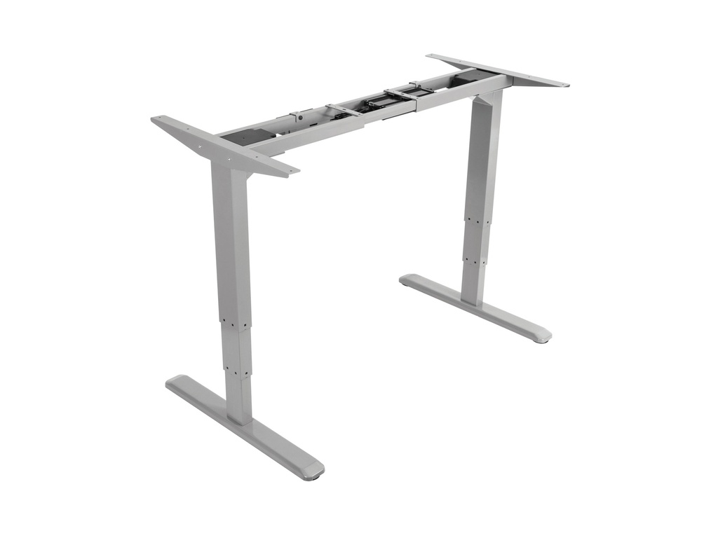[650803] ERGO Bipedestador Eléctrico, Doble Motor, Gris