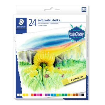 [2430 C24] 2430 Pintura al pastel Suave Multicolor 24 pieza(s)