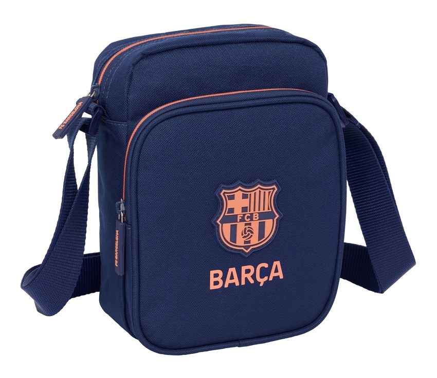 BANDOLERA PEQUEÑA F.C.BARCELONA 2ª EQUIPACION 16x22x6cm