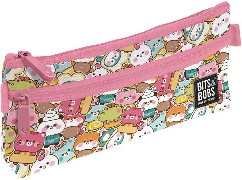 PORTATODO SIMPLE PLANO B&amp;B KAWAII 23x10x5cm