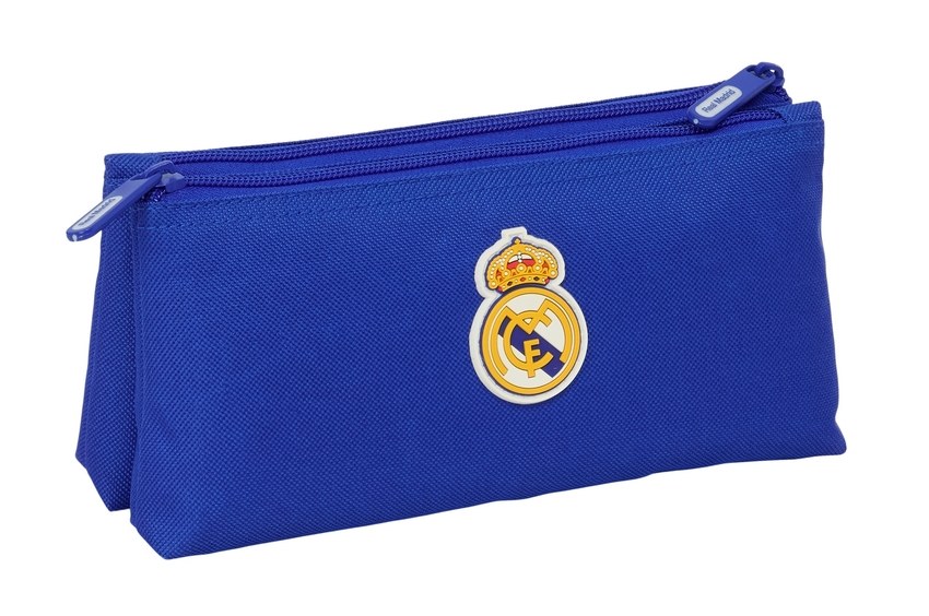 NECESER PEQUEÑO DOBLE REAL MADRID 22x10x8cm