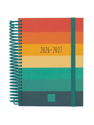 [536120527] AGENDA ESCOLAR 26-27 8º DP DIVA COLORS ESPIRAL