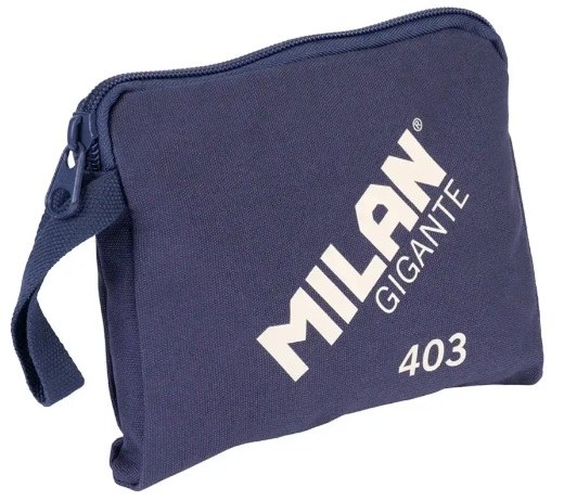 BOLSA DE MANO MILAN GIGANTE 403 SINCE 1918 AZUL MARINO