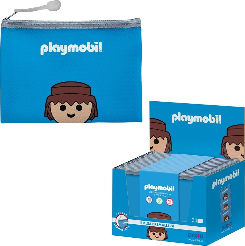 [79772] EXP 24 BOLSA CREMALLERA 240X175 PLAYMOBIL